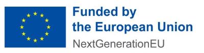 Funded by the European Union, NextGenerationEU